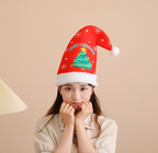 Conical Christmas Hat for Women's Fashion | Embroidered Cap