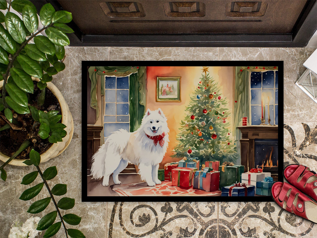Samoyed Cozy Christmas Doormat
