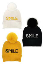 Smile Beanie | Embroidered Cap