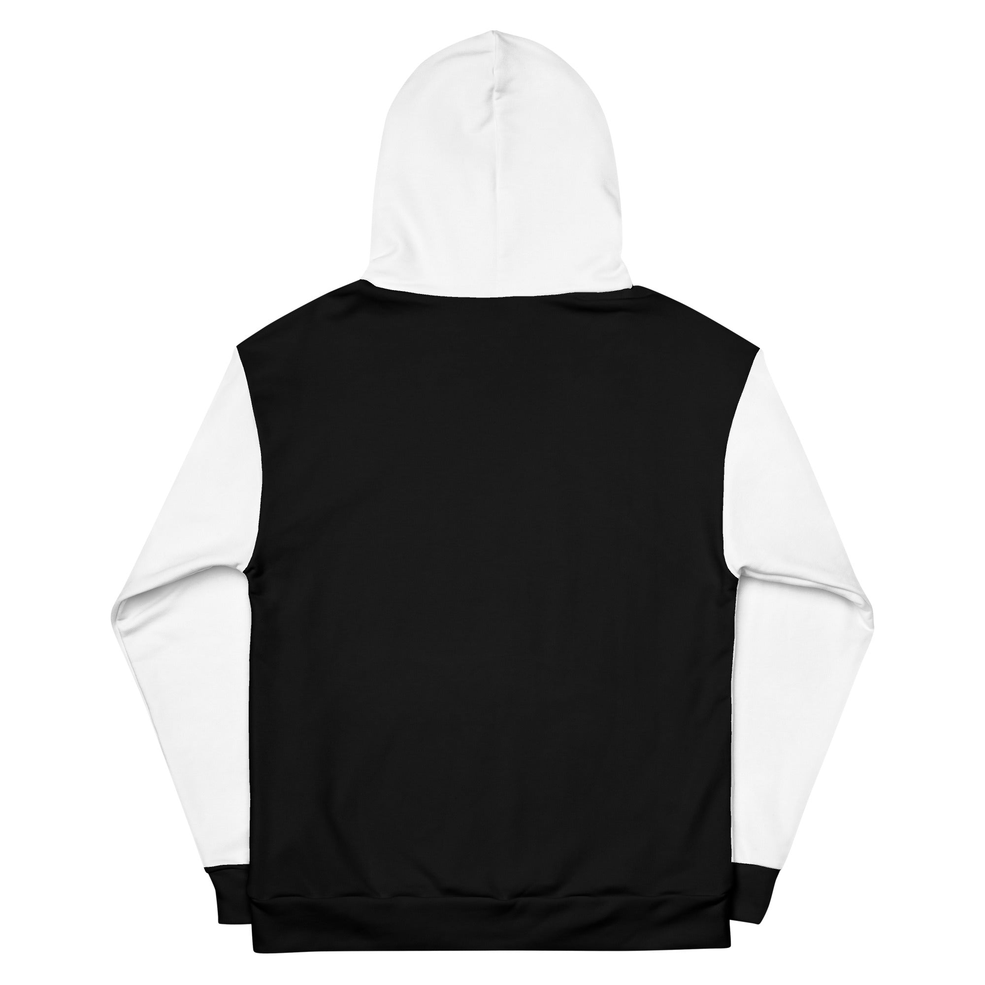 Black & White Two-Toned Tropical Seas Hoodie | Streetwear