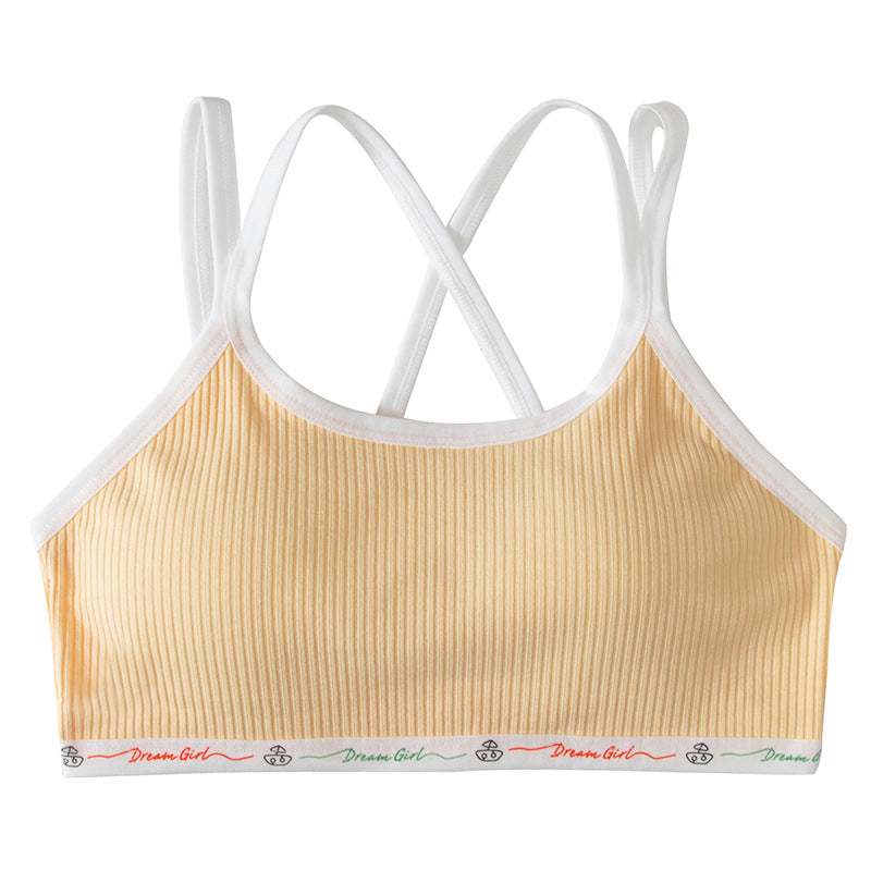 Girls' Soft Tube Top Training Bra