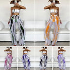 2024 Women's Fashionable Bikini Set with Beach Pants