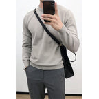 Men's Thin Round Neck Sweater