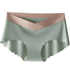 Chic Low Waist Seamless Maternity Panties for Women