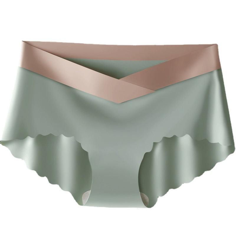 Chic Low Waist Seamless Maternity Panties for Women