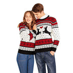 Couple's Christmas Sweater Homewear in Multiple Colors