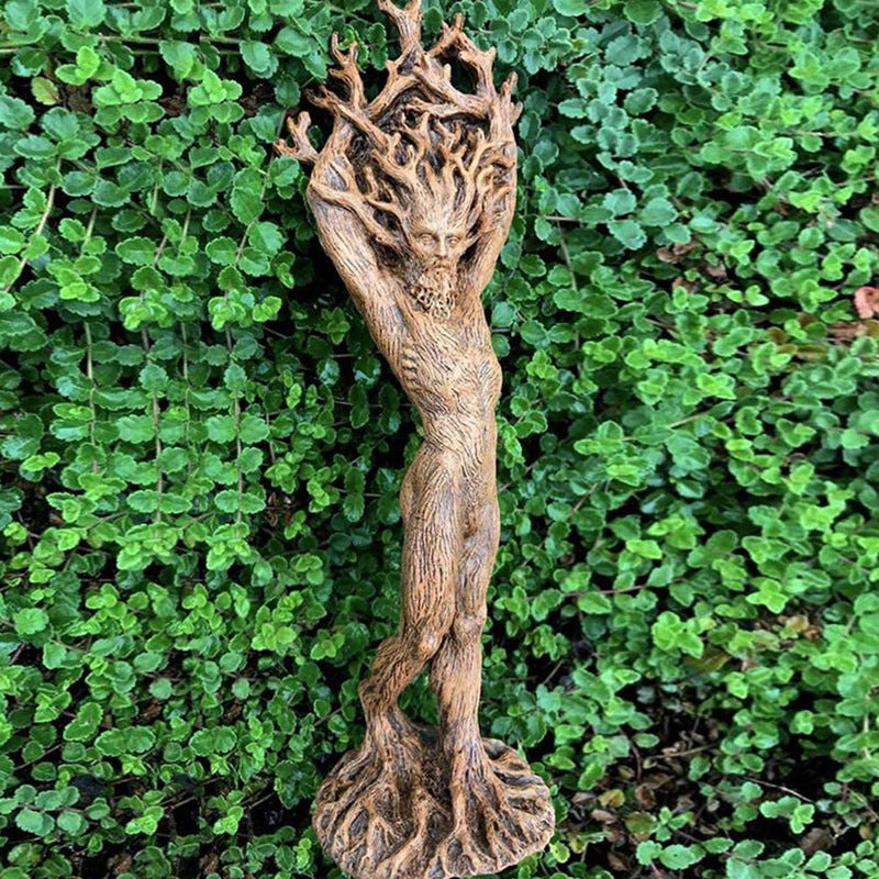 Forest Goddess Resin Tree God Sculpture for Home Decor | Home Decor