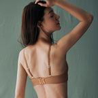 Comfortable Wireless Bra Set with Lace Trim (AB Cup)