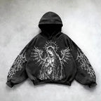 Hip Hop Y2K Printed Hoodie | Streetwear | Faith Streetwear