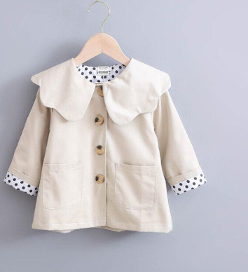 Cotton Windbreaker for Girls