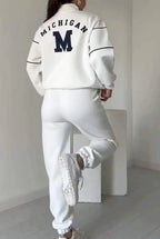 Women's Lounge Set: Pullover & Sweatpants | Streetwear