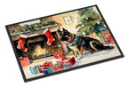 Norwegian Buhund Cozy Christmas Doormat