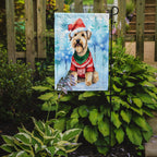 Wheaten Terrier Christmas Garden Flag