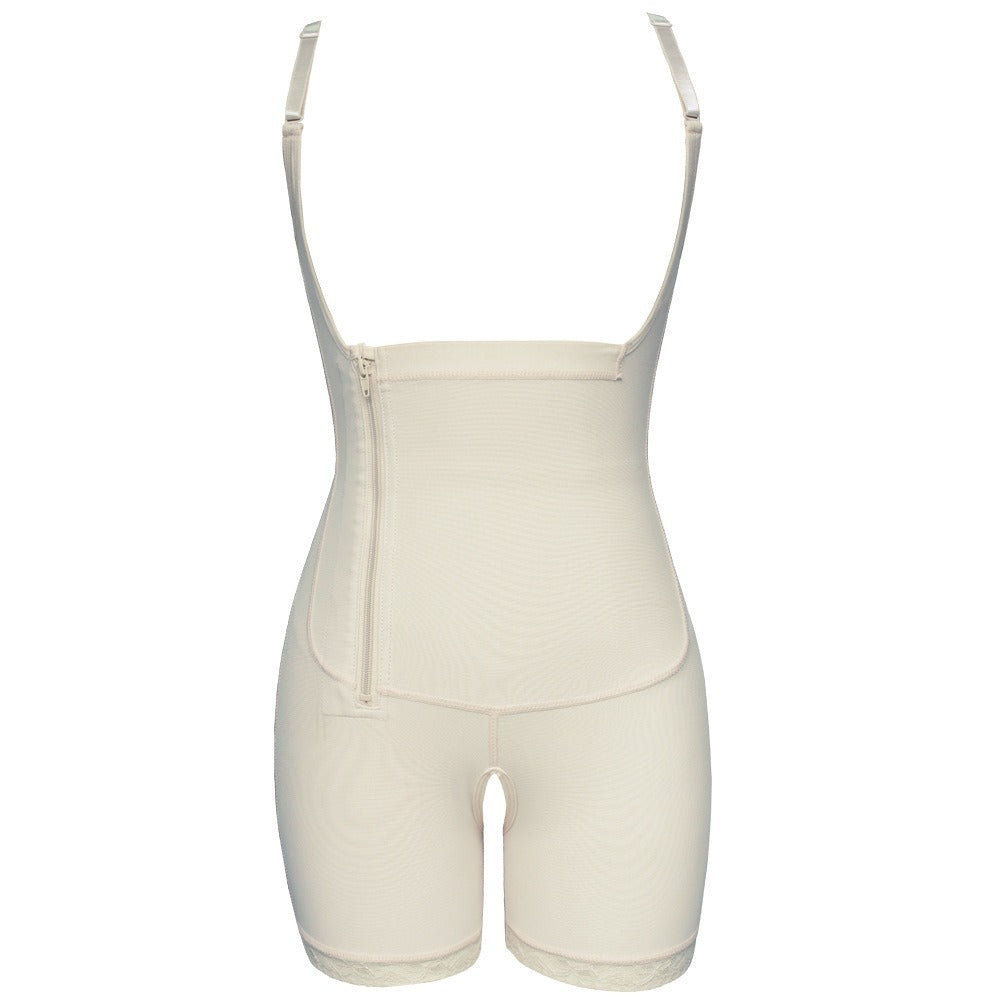 Peach Hip Lift Jumpsuit Plus Size Corset