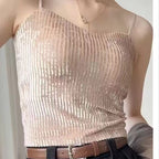 Velvet Padded Camisole Bralette
