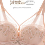Mango Cup Summer Lightweight Lace Bralette for Women