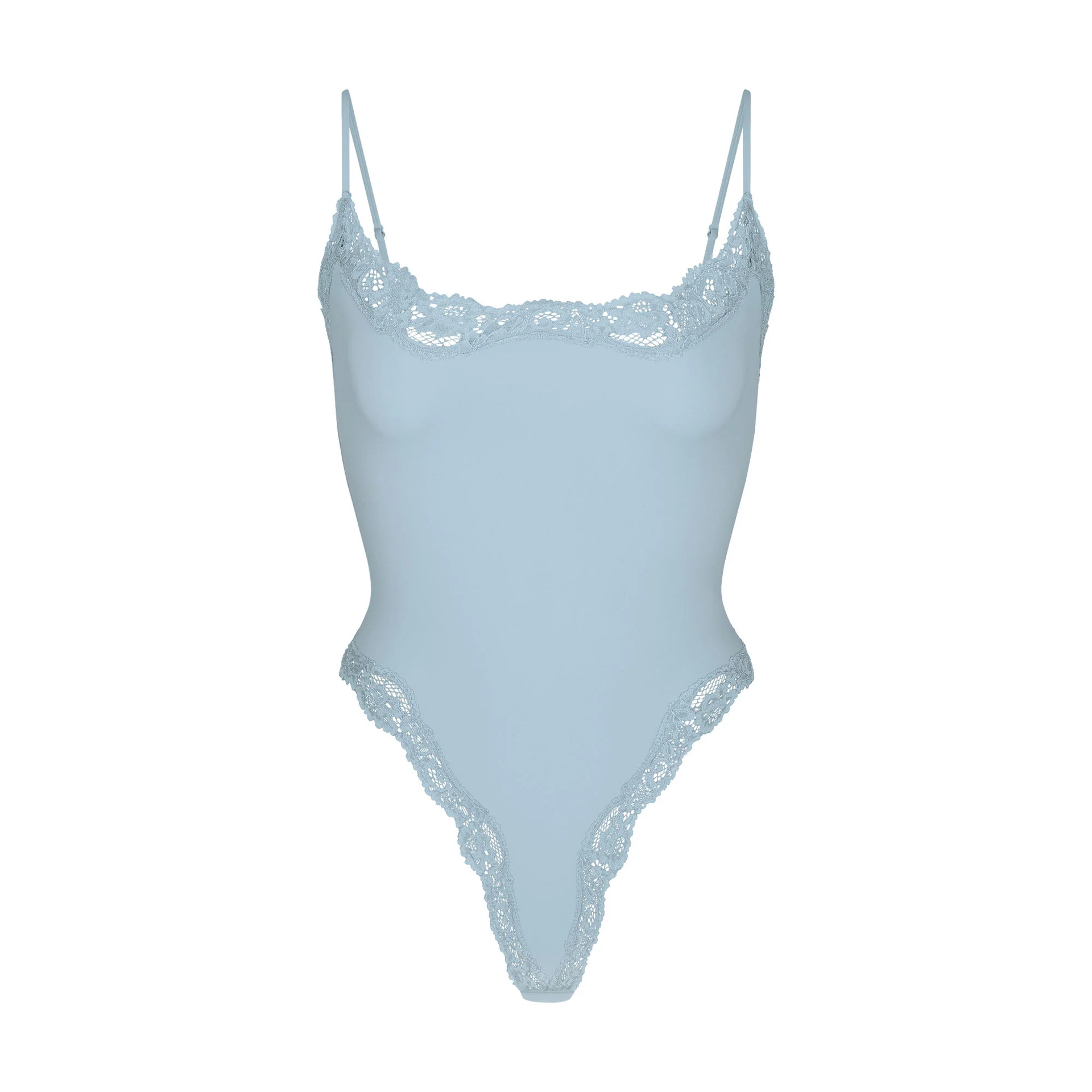 Strappy Lace One-Piece Open Crotch Bodysuit – Comfortable Lingerie