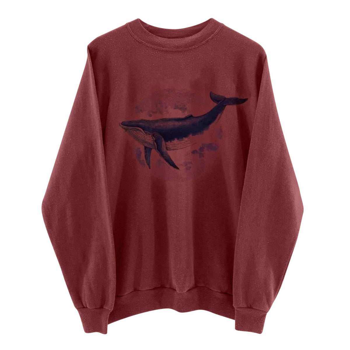 Whale Series Fleece Sweater for Warmth and Comfort