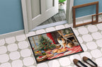 Keeshond Christmas Cookies Doormat