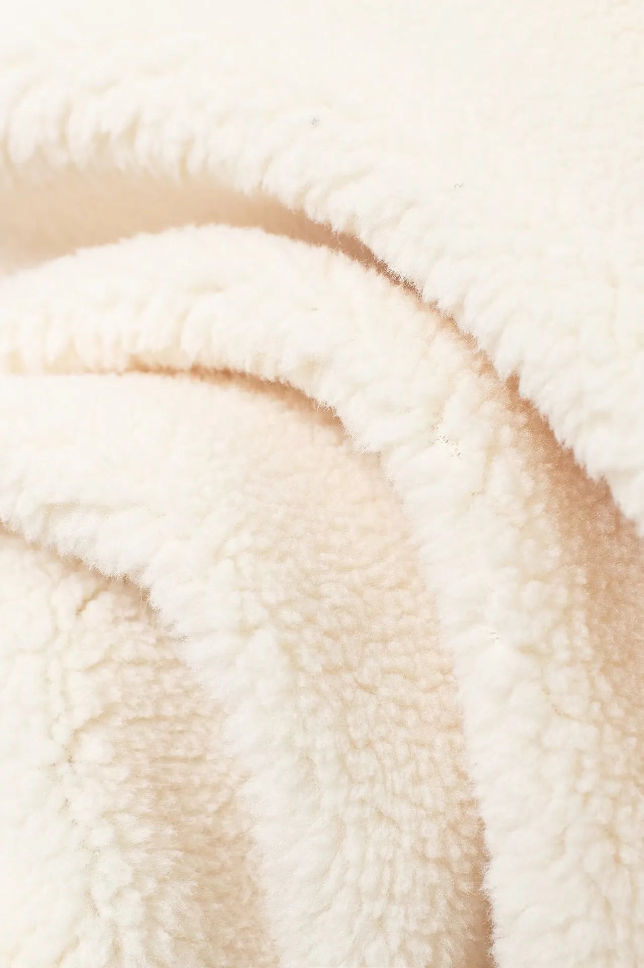 Women's Stand Collar Zipper Lamb Wool Coat