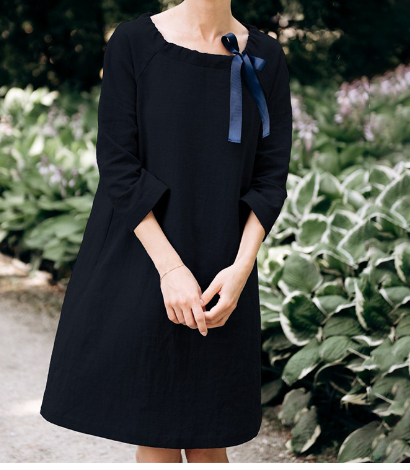 European American Long-Sleeved Round-Neck Cape Jacket