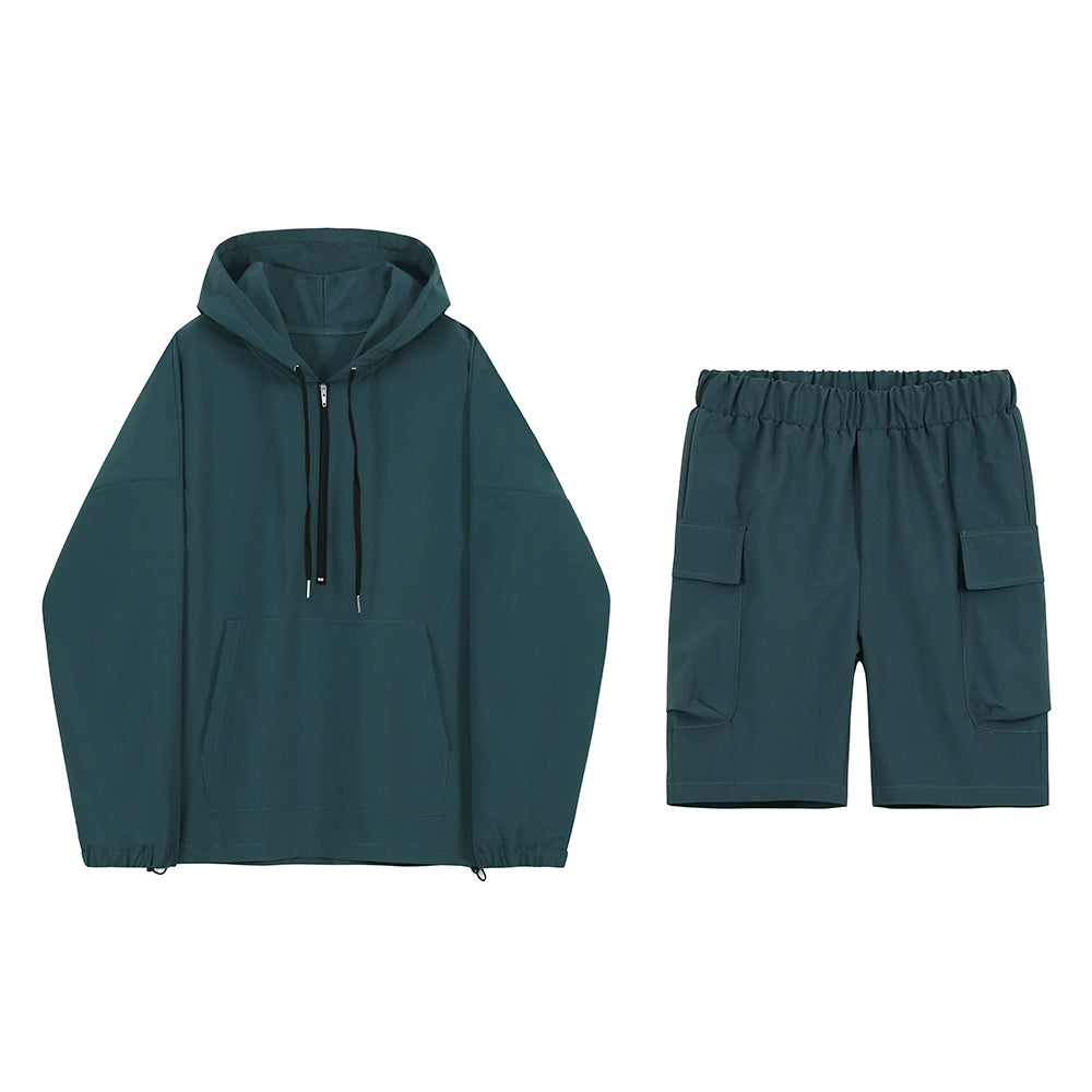 Men's Trendy Hooded Sweater Jacket for Casual Sportswear