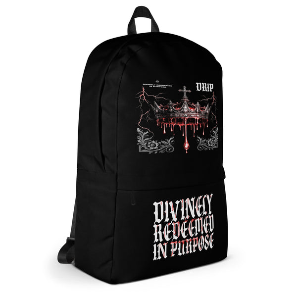 Anointed Attire DRIP Christian Backpack - Divinely Redeemed In Purpose