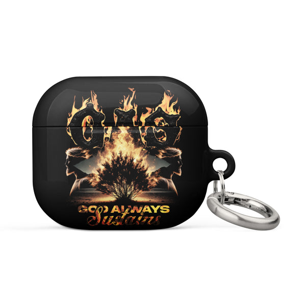Anointed Attire GAS Christian AirPods Case - God Always Sustains | Faith Accessory