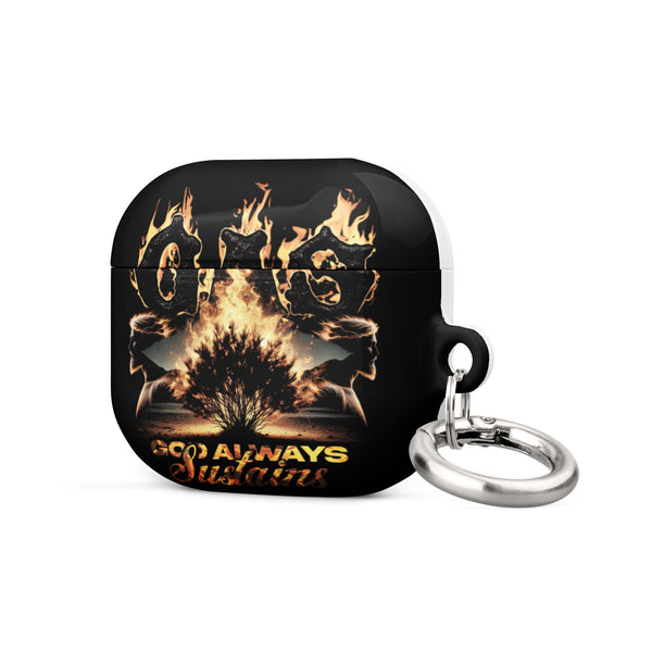 Anointed Attire GAS Christian AirPods Case - God Always Sustains | Faith Accessory