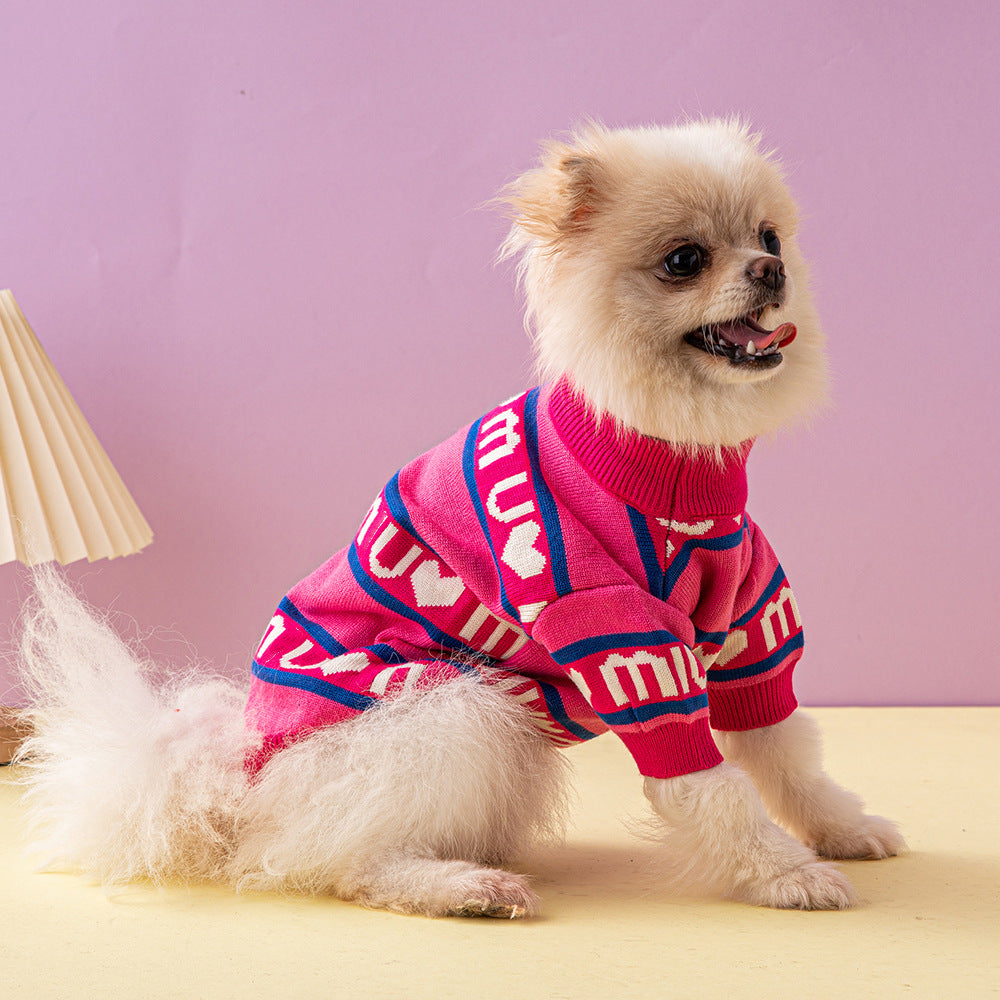 Tide Brand Thickened Double Layer Pet Sweater