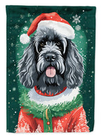 Portuguese Water Dog Christmas House Flag