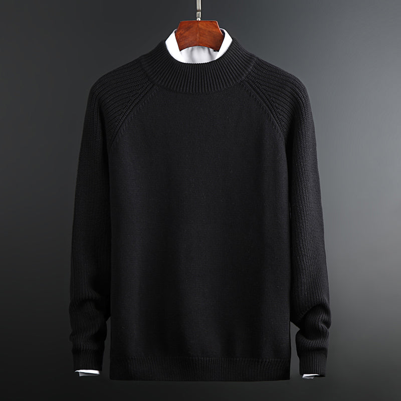 Men's Thick Casual Round Neck Slim Fashion Sweater