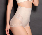 High-Waisted Lace Shaping Panties for Women