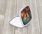 Rhodesian Ridgeback Christmas Compact Mirror