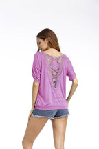 EVE Crochet knit Evening Top