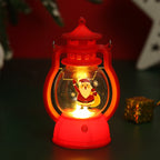 Christmas LED Portable Small Oil Lamp