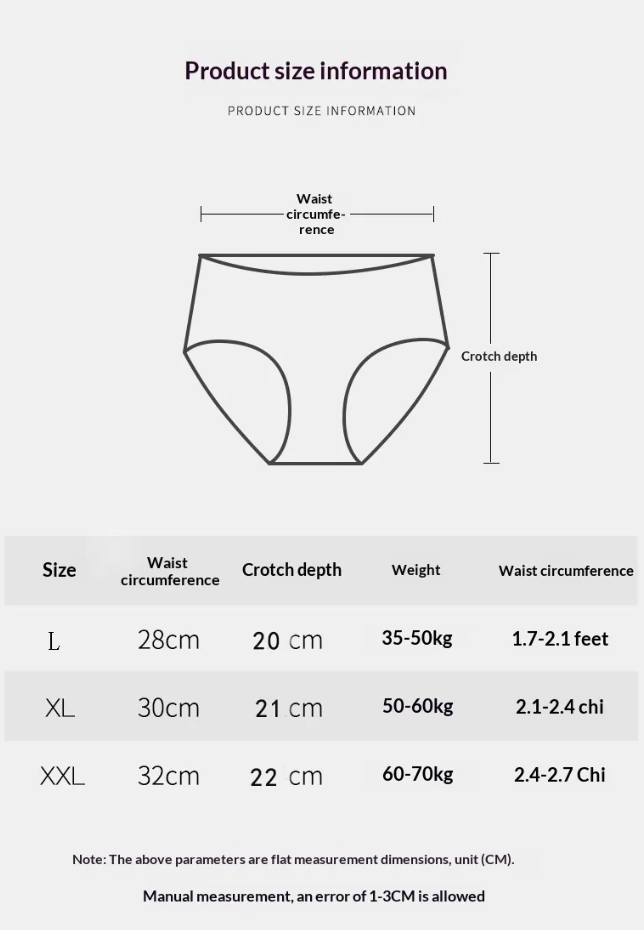 Women’s Striped Bow Cotton Panties