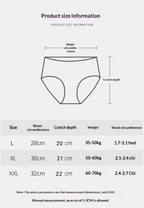 Women’s Striped Bow Cotton Panties