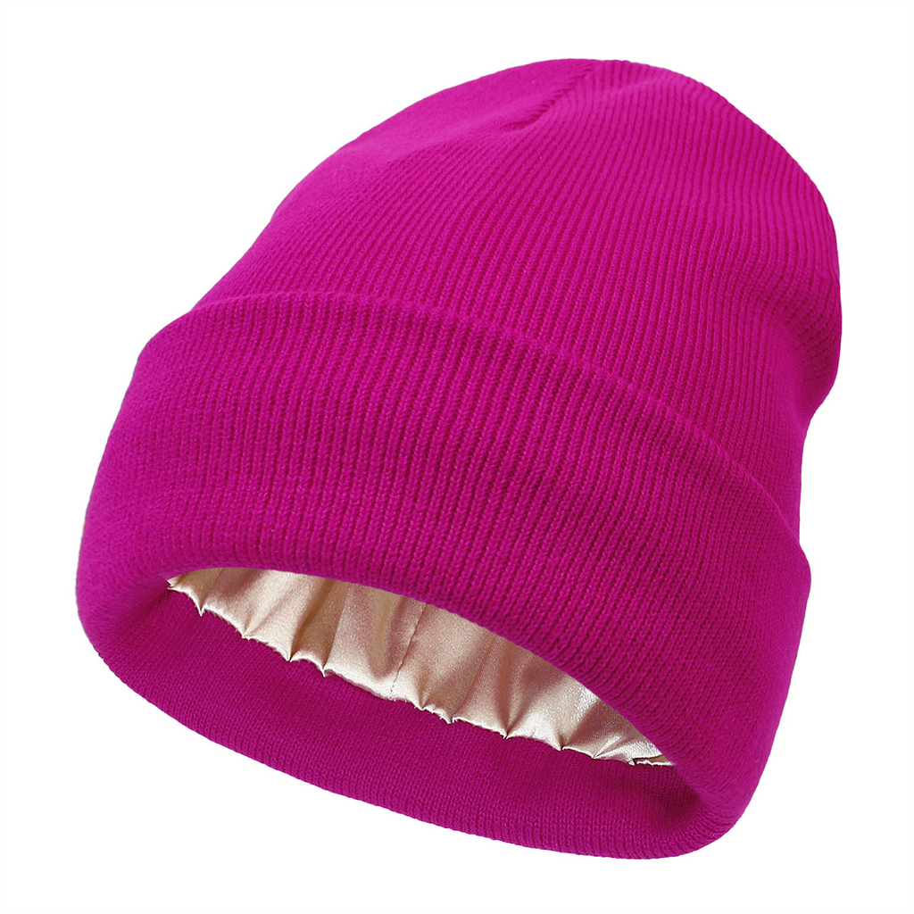 Knitted Wool Hat | Embroidered Cap