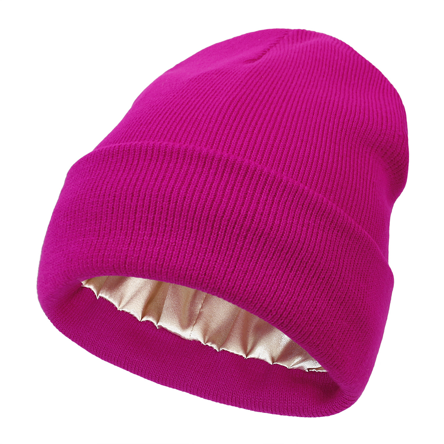 Knitted Wool Hat | Embroidered Cap