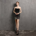 Elegant Women's Tube Top Evening Dress