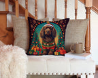 Boykin Spaniel Christmas Throw Pillow
