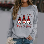 Women's Winter Round Christmas Hoodie | Streetwear