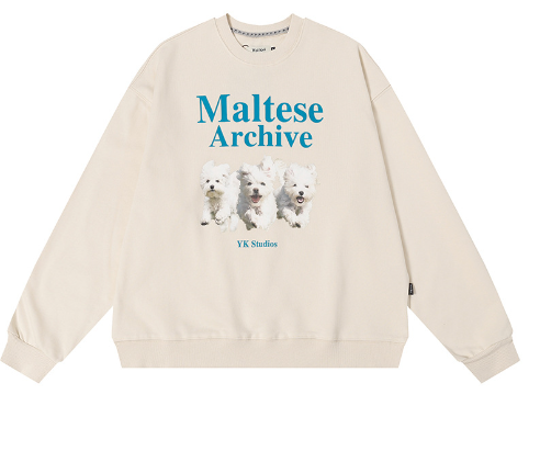 Women's Retro Fleece Sweater with Unique Design