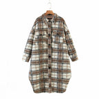 Lengthened Casual Cotton Coat