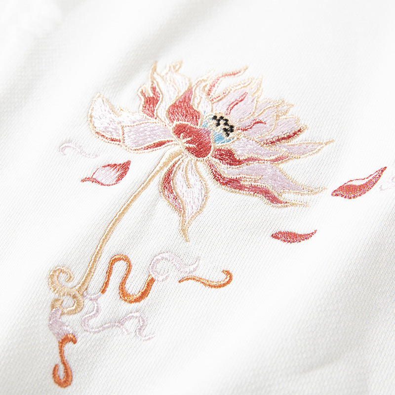 Vintage Embroidered Crewneck Sweatshirt Men’s Hoodie | Streetwear
