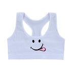 Girls' Cotton Double Layer Training Bra