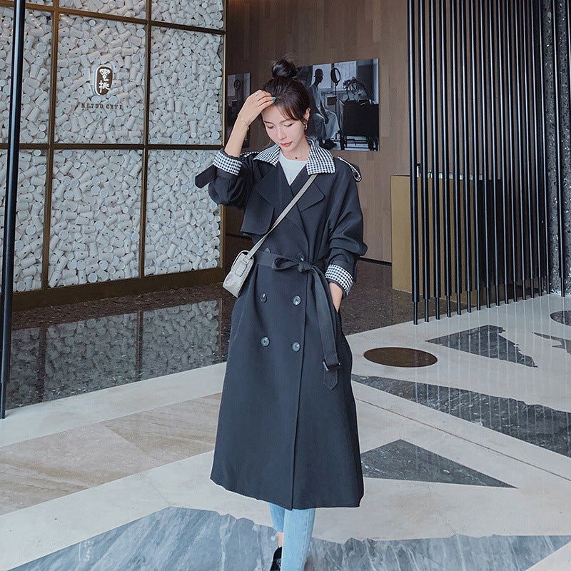 Korean Style Loose Design Coat Jacket a Slim Look
