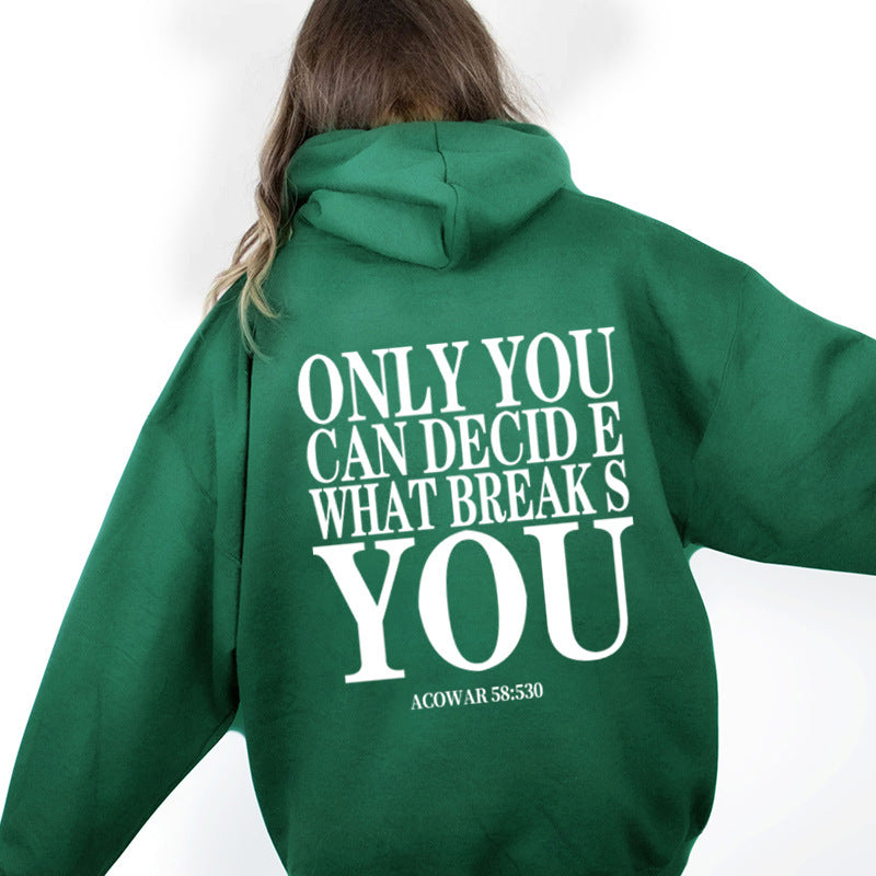 Hooded Solid Color Versatile Casual Hoodie for Youth | Streetwear