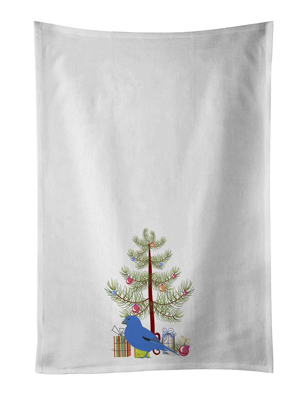 Bunting Merry Christmas Kitchen Towel Set of 2